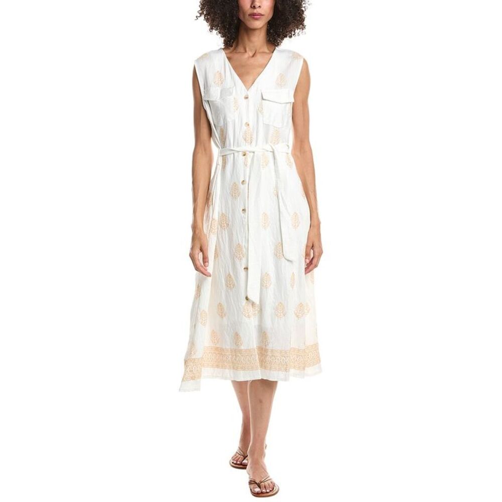 Anna Kay Womens Sebastian Dress, White